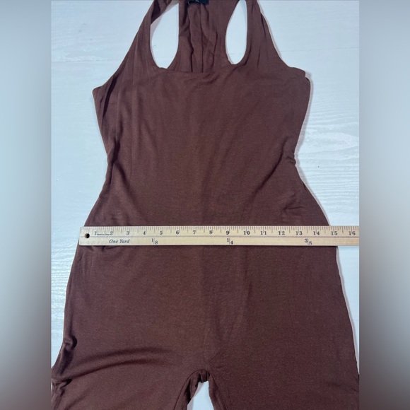 Naked Wardrobe Back in the Race Bodysuit Womens XLarge Brown - Picture 7 of 13